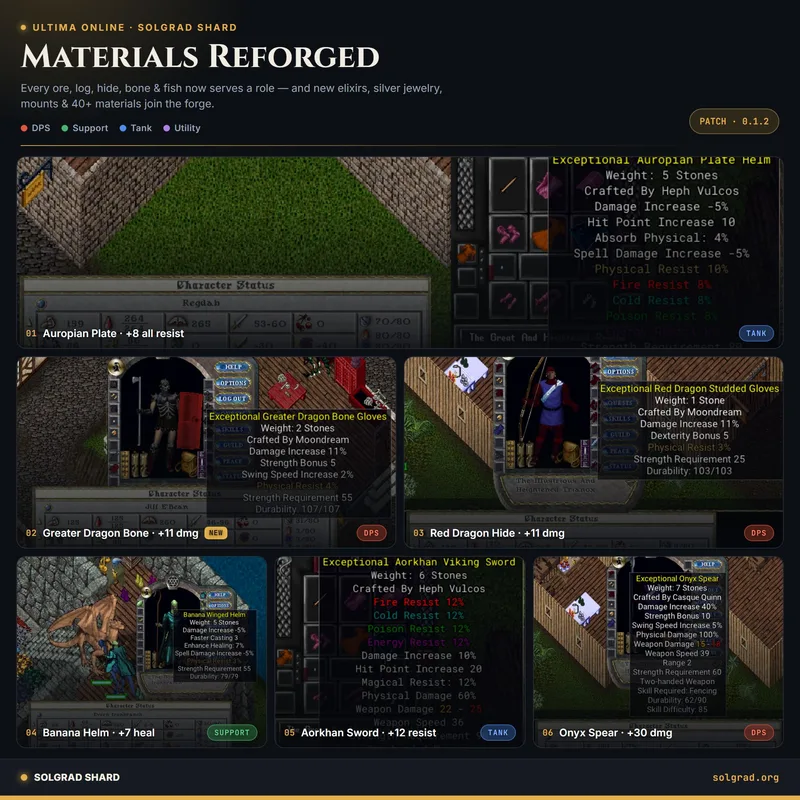 Solgrad Patch 0.1.2 - Gear Roles Clarified